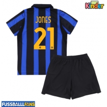 Inter Milan Curtis Jones #21 Heimtrikotsatz Kinder 2026-27 Kurzarm (+ Kurze Hosen)